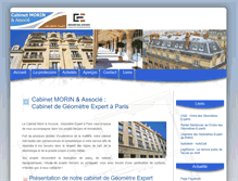 Tablet Screenshot of morin-associe.fr